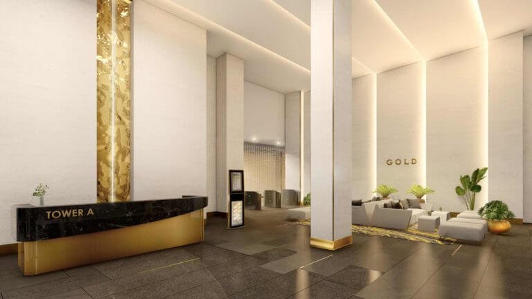 Gold Towers Grand Lobby 1