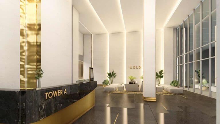 Gold Towers Grand Lobby 2