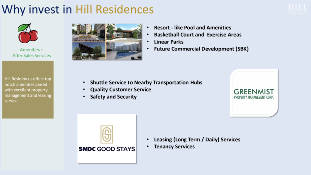 Inquire SMDC | Hill Residences