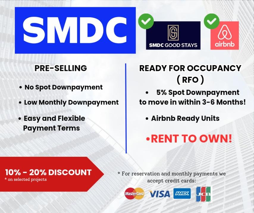 SMDC Condominium | SMDC Condo | SMDC